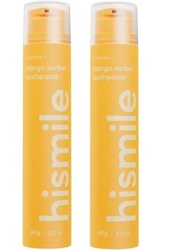 Hismile Mango Sorbet Flavour Toothpaste PACK OF 2