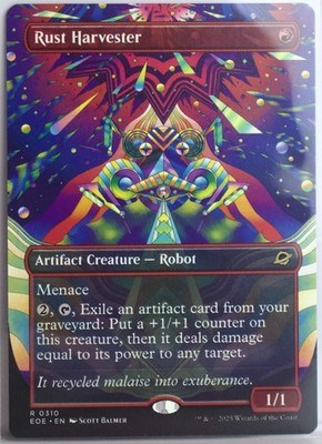 Rust Harvester [New, Near Mint] Borderless Art {Edge of Eternities}