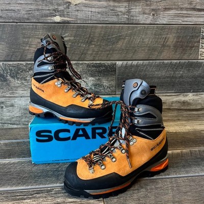SCARPA Men's Mont Blanc Pro GTX Mountaineering Boots - Size 42.5 EU - Used