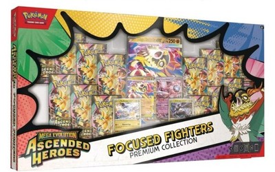 pokemon card collection ebay TCG Ascended Heroes Focused Fighters Premium - NEW IN HAND Pokemon Card Lot 500 OFFICIAL