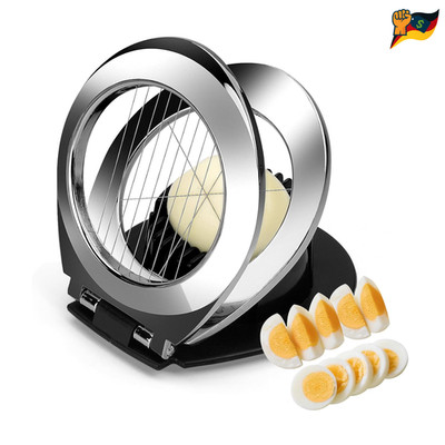 Egg Slicer BIBURY 304 Stahl 2 in 1 Schneideplatte