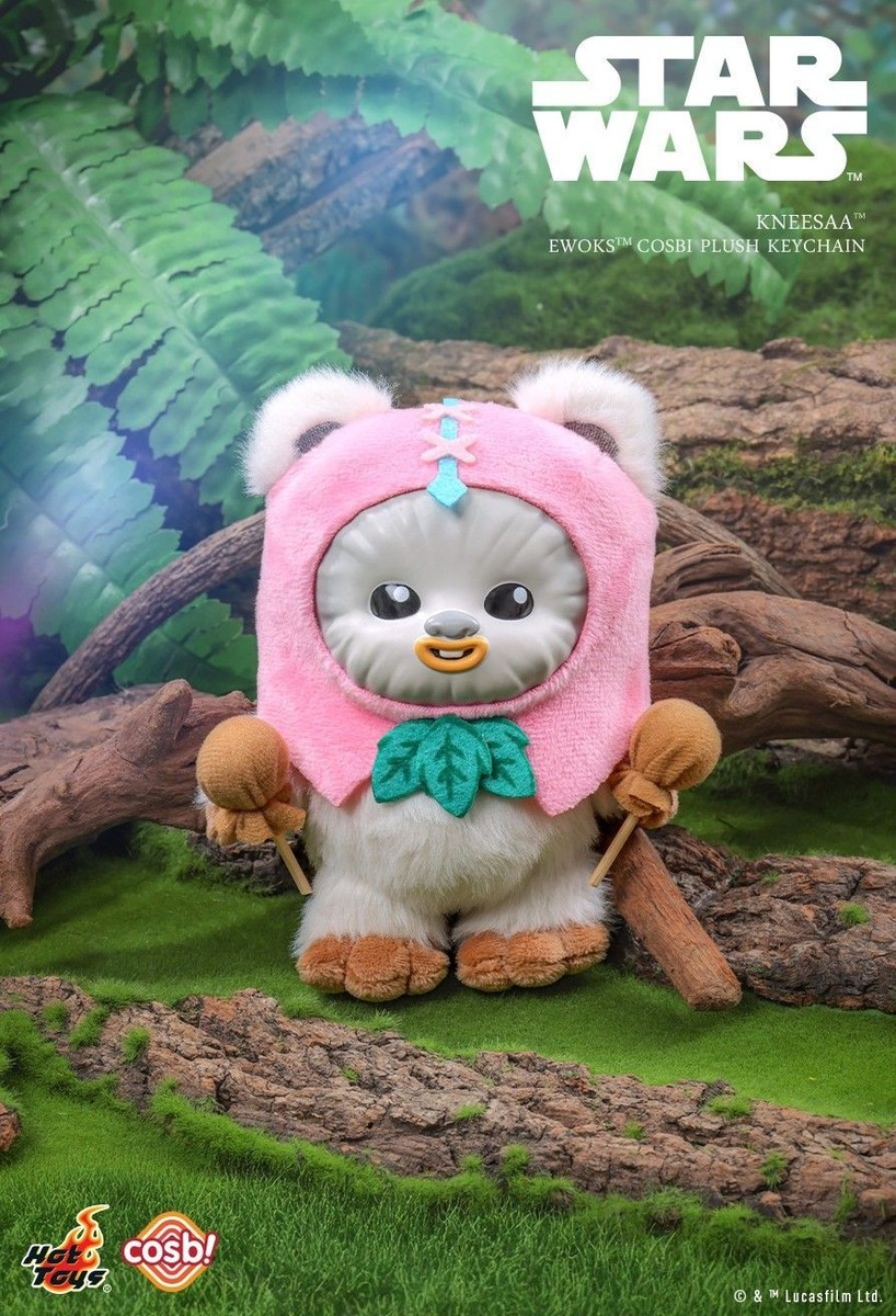 Hot Toys x Disney+ PPLU045N Star Wars Ewoks Cosbi Plush Keychain
