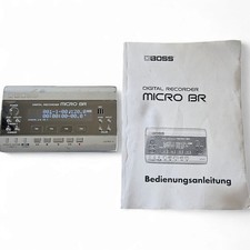 BOSS MICRO-BR Digital Recorder mit Bedienungs...