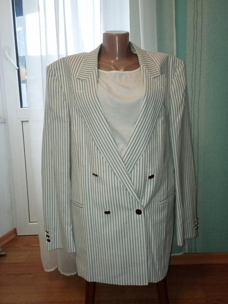 Women Club Monaco Blazer White 36 / S / 44