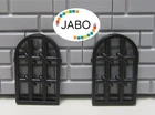 (E14/4/7) LEGO 2x 30045 Grille Black for Round Window30044