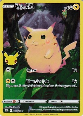 Pikachu Holo Holo Rare Celebrations 005/025 NM