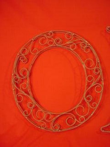 Vintage Brass 14 inch Letters for Love & Kisses X's and O's Wall Plaques - Picture 3 of 3