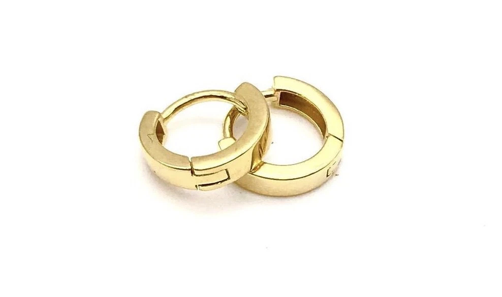 Ebay gold hoop earrings deals
