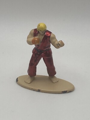 Street Fighter Ken Masters Die Cast Diecast Nano Metal Figure Capcom