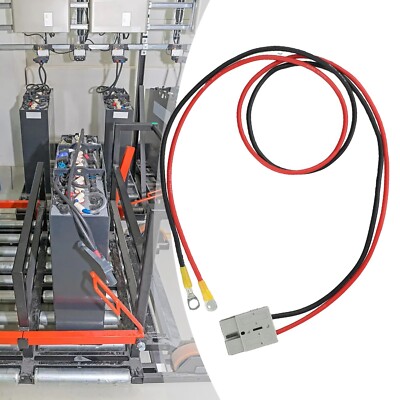 50A Connector Cable-Anderson Plug-Lead To Lug M8-Terminal Battery-Charging N E W