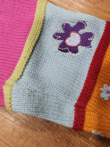 Hanna Andersson Pink Flower Sweater Girls 140/10 - Picture 10 of 14