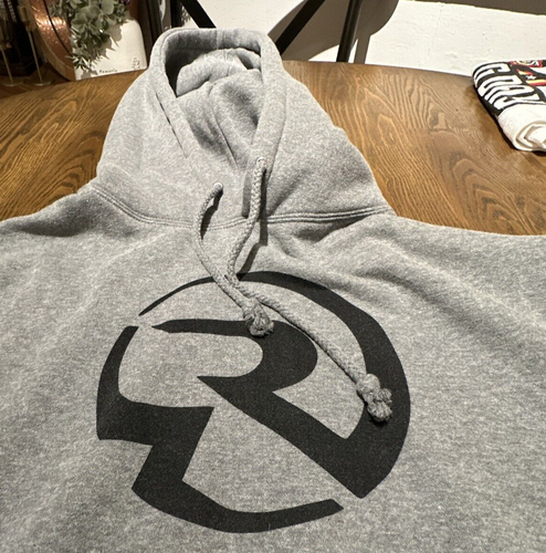 Rare Vintage unisex ROMWOD pliability hoodie small gray CrossFit - Picture 5 of 7