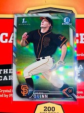 2016 Bowman Chrome Draft Baseball #BDC-44 Heath Quinn REFRACTOR SP V364 GIANTS