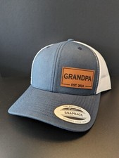 Grandpa Hat, Grandpa Personalized Established Year- any year Grandpa Gift