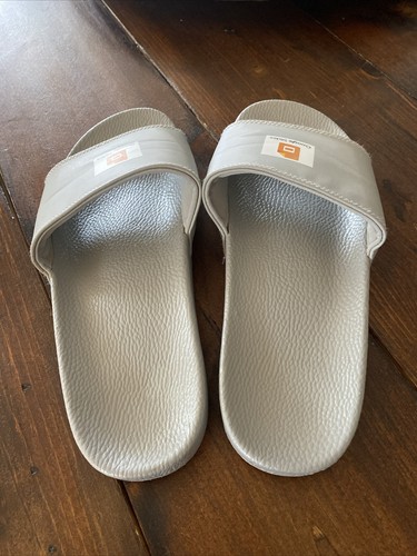 Funny Custom “Google Slides” Slides Slip On Sandles Men’s USA Size 12-13 Grey - Picture 2 of 4