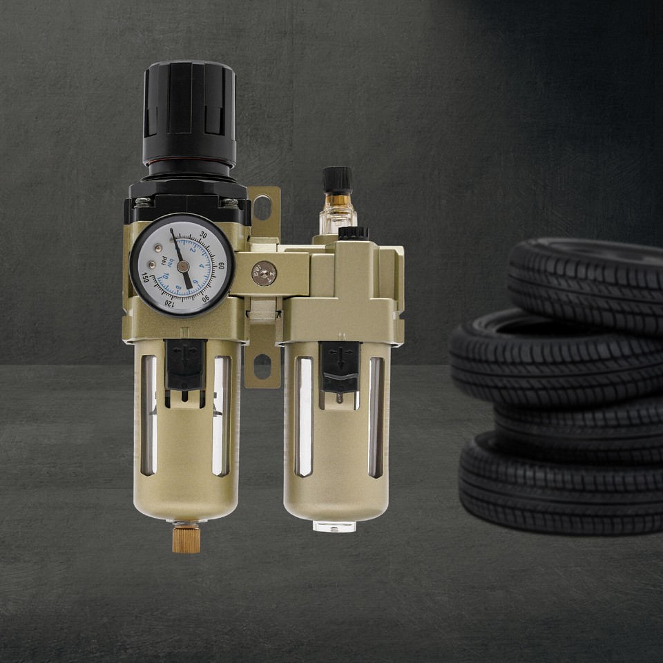 Air Pressor Oil Water Separator Regulator Trap Filter Tire Changer