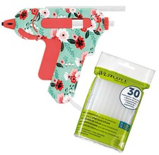 Hei&szlig;klebepistole mit 30 Klebesticks 7mm f&uuml;r DIY Klebestifte Hei&szlig;kleber Basteln