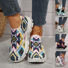 Women's Walking Sneakers Breathable Sport Mesh Workout Gym Tennis Running Shoes