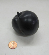 Dark Purple Plum Pretend Play Food Prop Part Kid Kitchen Fruit Realistic