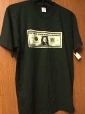 Who Wants To Be A Millionaire -Regis Philbin - Blue Shirt - NWT - L.  