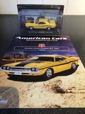 DeAgostini American Cars 1:43 Dodge Challenger R/T 440 1970 Sealed & Magazine
