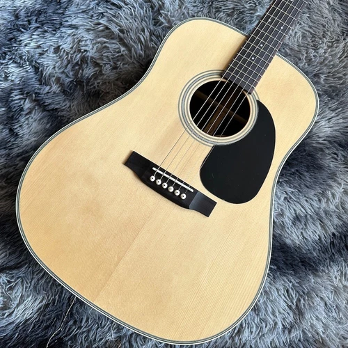 H solid spruce top  41-inch acoustic guitar rosewood fretboard USA in stock
