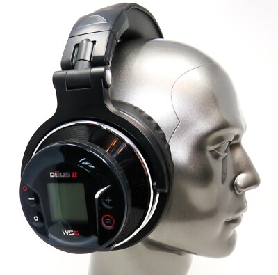 US Compatible Over-Ear Headphones Suitable for: XP DEUS 1 & 2 Metal Detectors-