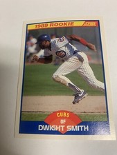1989 Score 1989 Rookie Dwight Smith Chicago Cubs