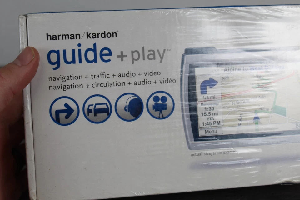 GPS New Sealed Old Stock Harmon Kardon 510na sealed vintage - Image 3 of 4