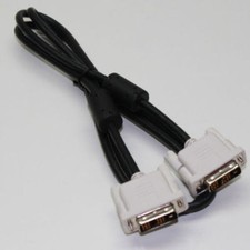 Dell 6ft DVI-D 18-Pin Male to Male Cable 671500901P01 Black NEW - OEM GENUINE