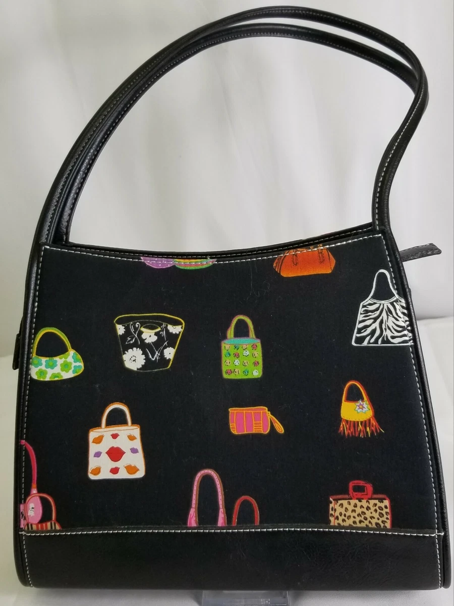 Zip shop top purse