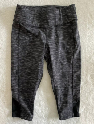 Lucy Power Max Women's Ultimate X Training Collection Leggings Cropped Gray S