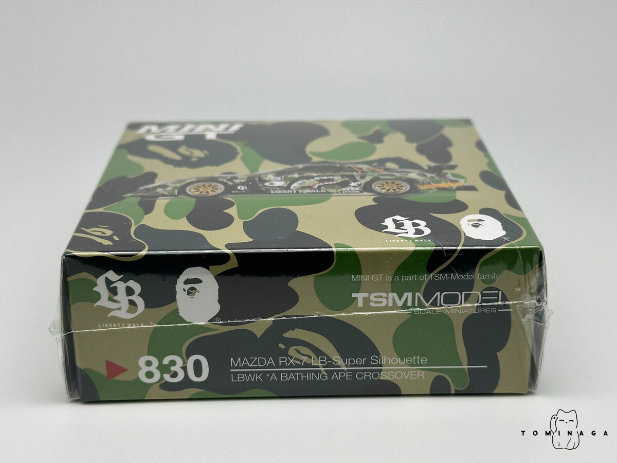 MINI GT BAPE #830 Mazda RX-7 LB-Super Silhouette LBWK A MINI GT BAPE #830 Mazda RX-7 LB-Super Silhouette LBWK A