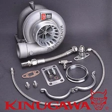 Kinugawa Billet Turbocharger 4" TD07S w/ Garrett T04R wheel T3 V-Band 12cm 750PS