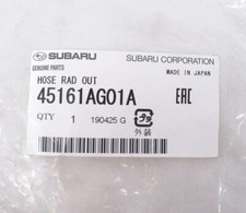 Genuine OEM Subaru 45161AG01A Radiator Lower Hose 2005-2009 Legacy & Outback