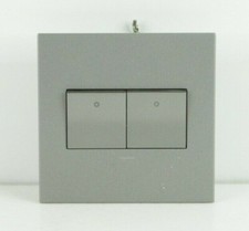 Legrand Adorne 15a 3-way 2 Gang Paddle Switch Magnesium Aspd1532m4 Awp2gmg4 I954