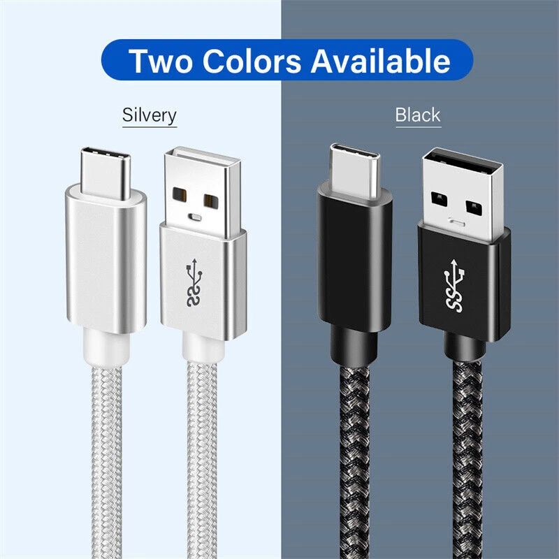 Type C 10Gbps Data Transfer 60W Fast Charging Cord USB A to USB C Charger Cable - Image 2 of 4