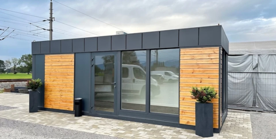 Moderne Container 7x3- Bürocontainer % Container #tiny haus LIFERUNG GRATIS! - Bild 2 von 4