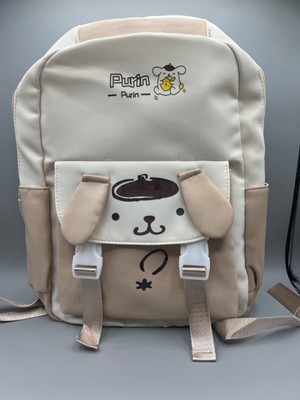 Hello Kitty Pompompurin Bag - Day/School Bag Classic Style, New Free Shipping