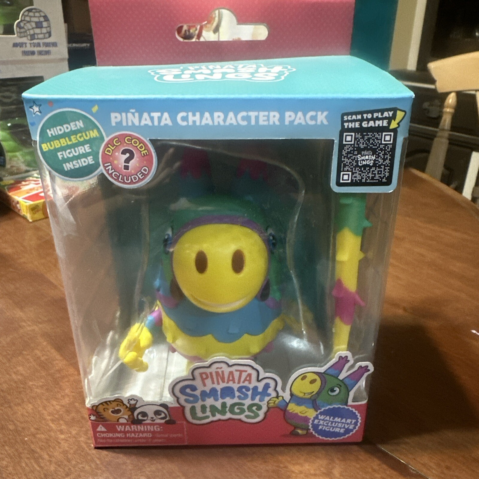 NEW, ROBLOX Piñata Smashlings DONKEY FIGURE Bubblegum Figure 2023 NIB