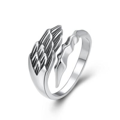 925 Sterling Silver Ring - Theophilus Eagle Wing - For Men - LI_493324