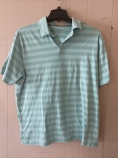 Under Armour Golf Polo Shirt Men XL Short Sleeve Stretch Loose Fit Blue