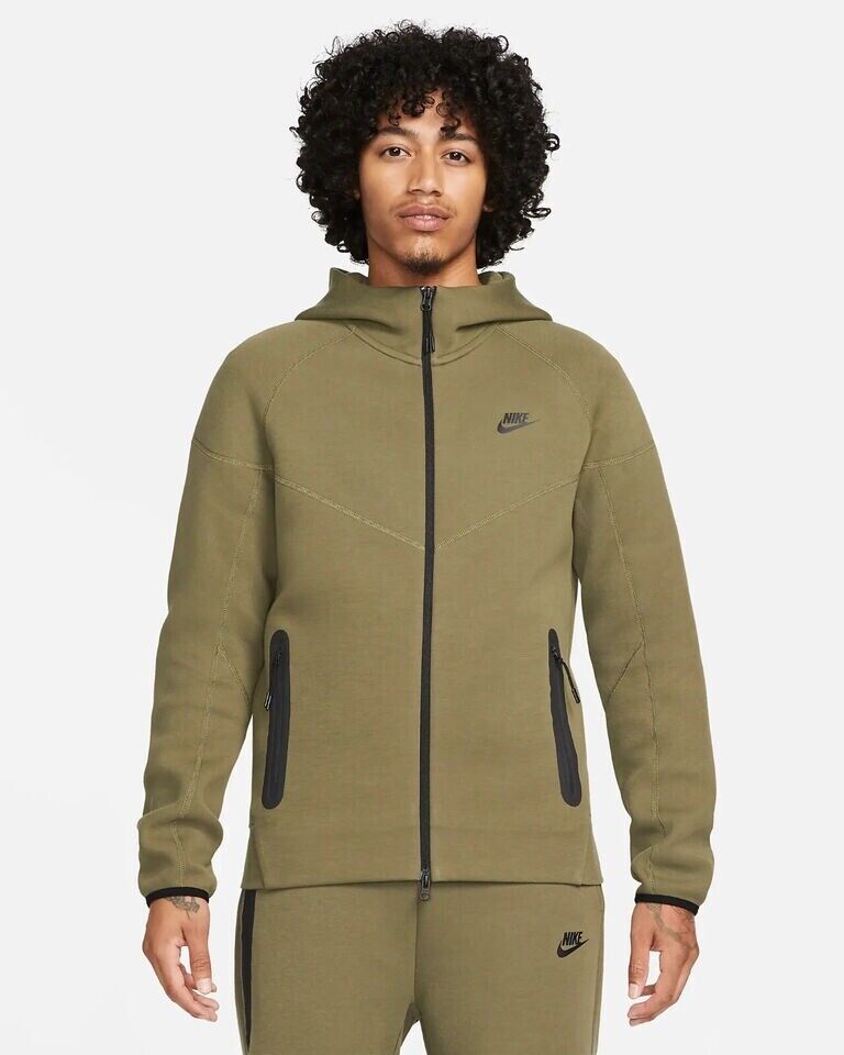 Nike Sportswear Tech Fleece Olive Green FB7921 222 Men's Nike Sportswear Tech Fleece Olive Green FB7921 222 Men's