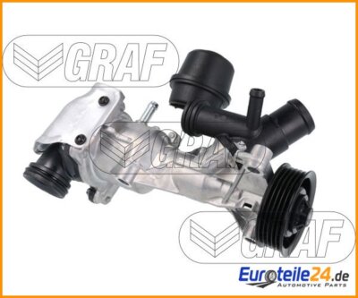 Water Pump, Engine Cooling GRAF PA1492 for Mercedes-Benz