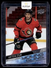 2020-21 Upper Deck Young Guns Artem Zub Rookie #710 Ottawa Senators