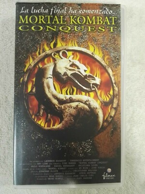 Mortal Kombat Conquest Oley Sassone Paolo Montalban VHS Tape
