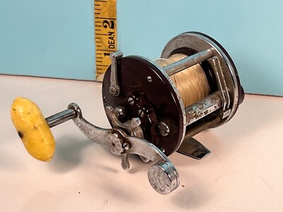 Vintage Penn Peerless No. 9 Level Wind Fishing Reel USA