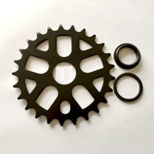 Bicycle Sprocket 25T Chainring Chainwheel Steel For 19mm  24mm Spindle BMX