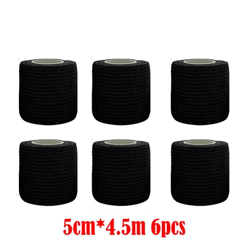 12/24 Rolls Elastic Bandage Self Adhesive Wrist Ankle Gauze Tape Vet Wrap Tattoo - Imagen 16 de 19