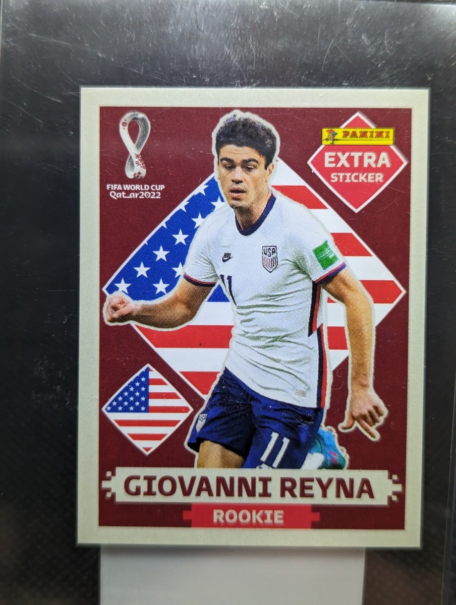 Panini Qatar 2022 World Cup Extra Sticker Giovanni Reyna | eBay